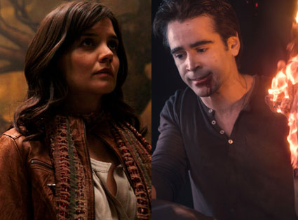 Colin Farrell, FRIGHT NIGHT, Katie Holmes, DON'T BE AFRAID OF THE DARK Colin Farrell, FRIGHT NIGHT, Katie Holmes, DON'T BE AFRAID OF THE DARK